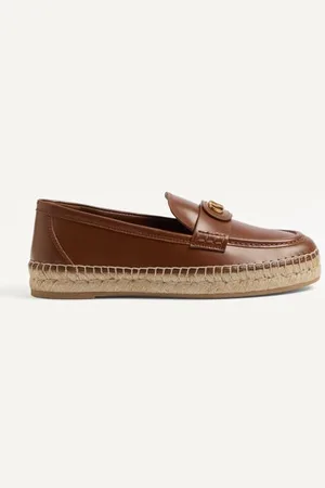 VALENTINO GARAVANI MOCASSINS VLOGO SIGNATURE EN CUIR DE VEAU, TALON : 20 MM Femme / 36
