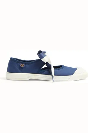 VALENTINO GARAVANI BASKETS BALLERINES BAY BY BAY EN TOILE Femme / 35.5