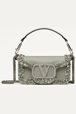 VALENTINO GARAVANI PETIT SAC PORTÉ ÉPAULE GARAVANI LOCÒ AVEC BRODERIE Femme / UNI