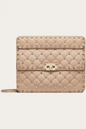 VALENTINO GARAVANI SAC MOYEN ROCKSTUD SPIKE EN NAPPA Femme UNI