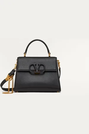 VALENTINO GARAVANI PETIT SAC À MAIN VSLING EN VEAU GRAINÉ Femme UNI