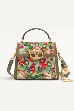 VALENTINO GARAVANI MINI SAC À MAIN BRODÉ GARAVANI VSLING AVEC LOGO-BIJOU Femme / UNI