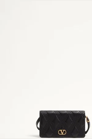 VALENTINO GARAVANI PETIT SAC PORTÉ ÉPAULE GARAVANI QUILTIE 67 EN CUIR NAPPA MATELASSÉ Femme UNI