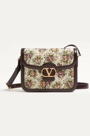 VALENTINO GARAVANI SAC PORTÉ ÉPAULE GARAVANI 9TO5 EN JACQUARD PAPIER FLORAL Femme / UNI