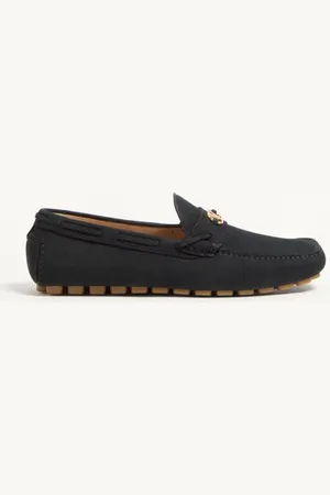 VALENTINO GARAVANI MOCASSINS DRIVER FASTAWAY EN DAIM Homme 39