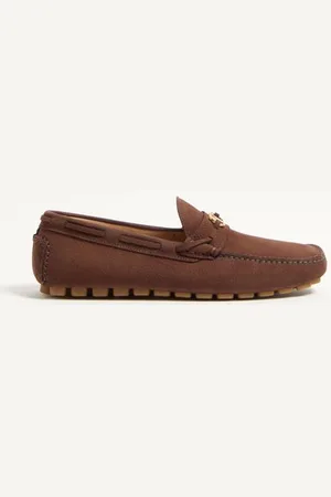 VALENTINO GARAVANI MOCASSINS DRIVER FASTAWAY EN DAIM Homme 39