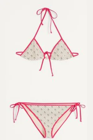 VALENTINO BIKINI EN LYCRA À IMPRIMÉ GELATINI À POIS Femme / L