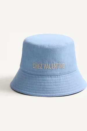 VALENTINO GARAVANI BOB EN DENIM CHEZ AVEC BRODERIE Homme 57