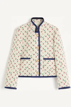 VALENTINO CABAN MATELASSÉ EN JACQUARD À IMPRIMÉ CHERRYFIC Femme / / 36