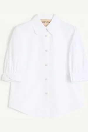 VALENTINO CHEMISE EN POPELINE DE COTON Femme 36