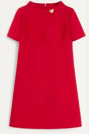 VALENTINO ROBE COURTE EN CRÊPE COUTURE Femme 36