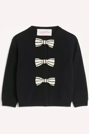 VALENTINO CARDIGAN AVEC NŒUDS BRODÉS Femme L