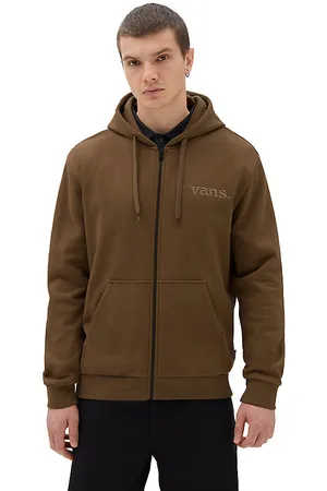 Sweat à capuche cheap vans homme marron