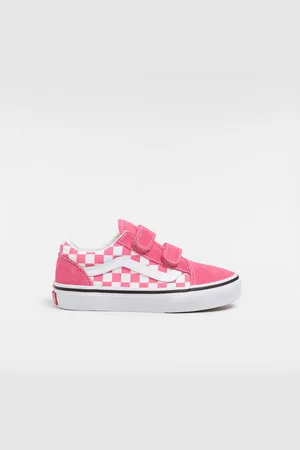 Vans Chaussures à scratch Old Skool Checkerboard Enfant (4-8 ans)