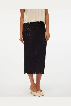 VERO MODA Fabienne Taille Haute Jupe Longue