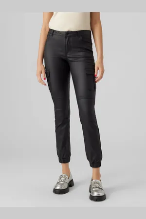 VERO MODA Ivy Taille Moyenne Pantalons Cargo