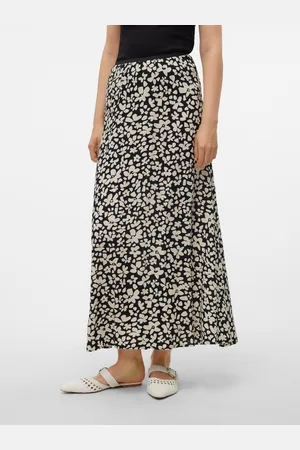 VERO MODA Alba Taille Moyenne Jupe Longue