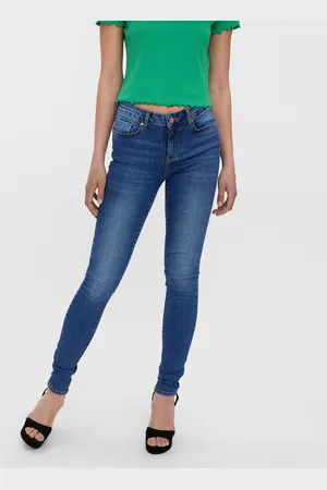 VERO MODA Seven Taille Moyenne Slim Fit Jeans