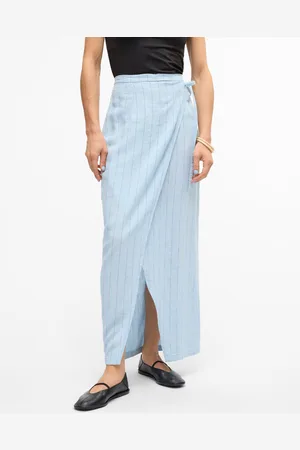 VERO MODA Mindy Taille Haute Jupe Longue