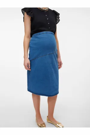 Mama;licious Jupe Courte Taille Haute