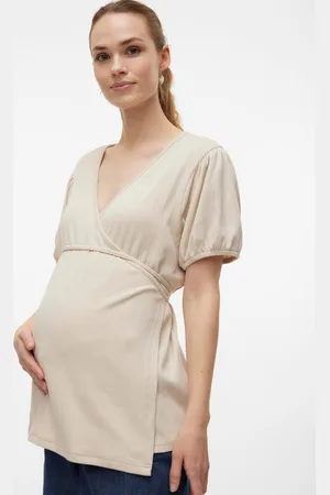 Mama;licious Tops Regular Fit Col En V