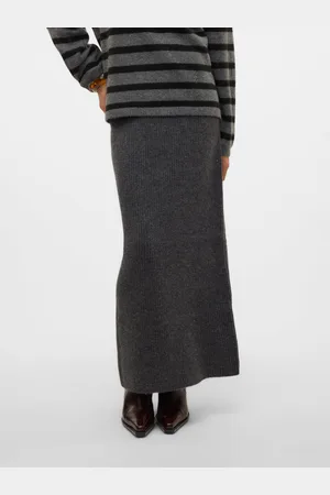 VERO MODA May Taille Haute Jupe Longue