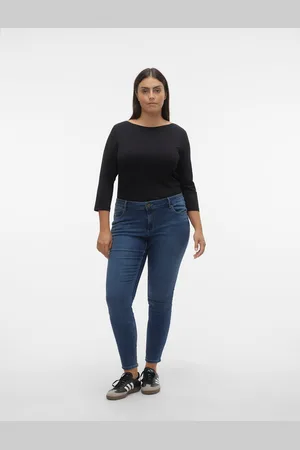 VERO MODA Csela Taille Moyenne Slim Fit Jeans