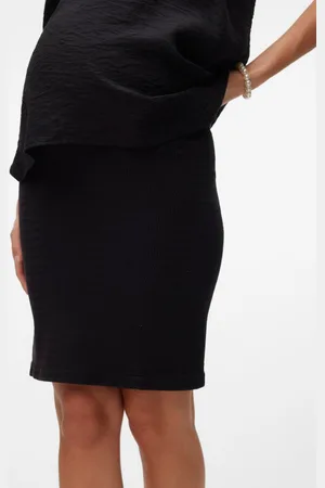 Mama;licious Jupe Courte Taille Haute