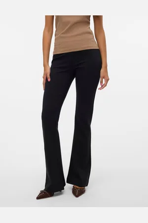 VERO MODA Kamma Taille Moyenne Pantalons