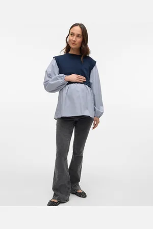 Mama;licious Jeans Regular Fit Taille Moyenne Bootcut