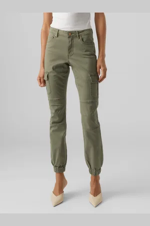 VERO MODA Ivy Taille Moyenne Pantalons Cargo
