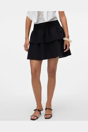 VERO MODA Luna Taille Haute Jupe Courte