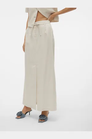 VERO MODA Florence Taille Haute Jupe Longue