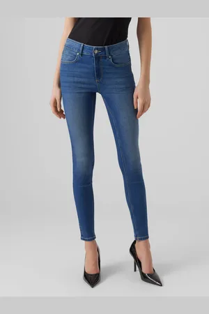 VERO MODA Sela Taille Moyenne Slim Fit Jeans