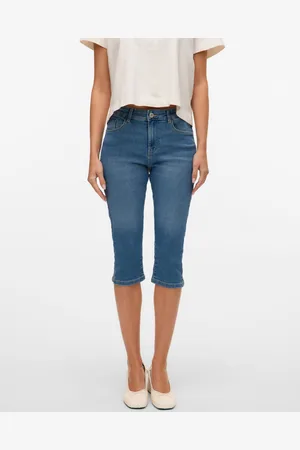 VERO MODA Elly Taille Moyenne Slim Fit Capris