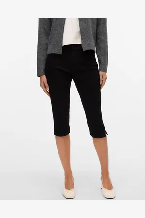 VERO MODA Elly Taille Moyenne Slim Fit Capris