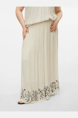 VERO MODA Sina Taille Haute Jupe Longue