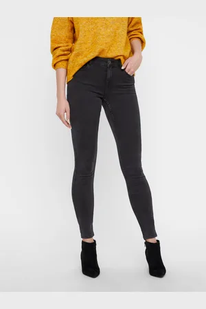 VERO MODA Seven Taille Moyenne Slim Fit Jeans
