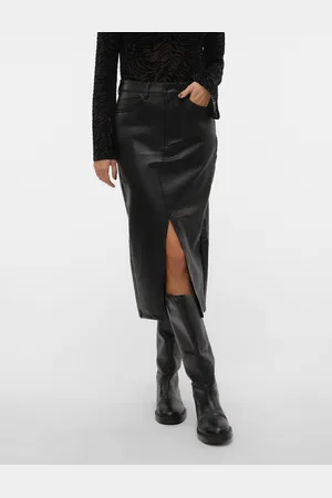VERO MODA Veri Taille Haute Jupe Midi