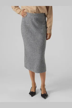 VERO MODA Blis Taille Haute Jupe Midi