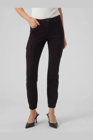 VERO MODA Ivy Taille Moyenne Pantalons Cargo