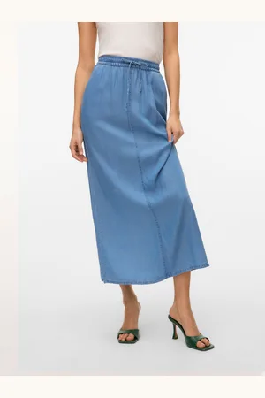 VERO MODA Fleur Taille Moyenne Jupe Longue