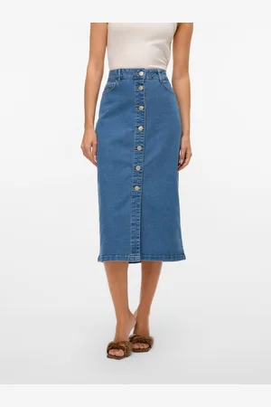 VERO MODA Natty Taille Moyenne Jupe Midi