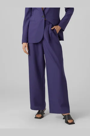 VERO MODA Capri Taille Moyenne Pantalons