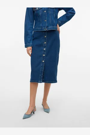 VERO MODA Natty Taille Moyenne Jupe Midi