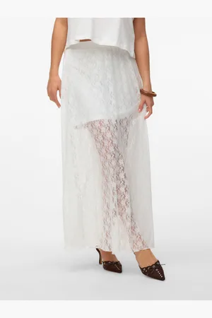 VERO MODA Nelda Taille Haute Jupe Longue