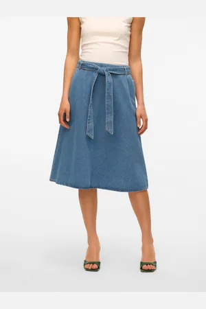 VERO MODA Jolene Taille Haute Jupe Midi