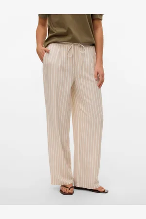 VERO MODA Jesmilo Taille Moyenne Pantalons