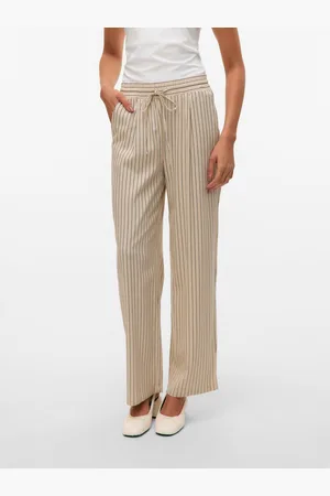 VERO MODA Jesmilo Taille Moyenne Pantalons