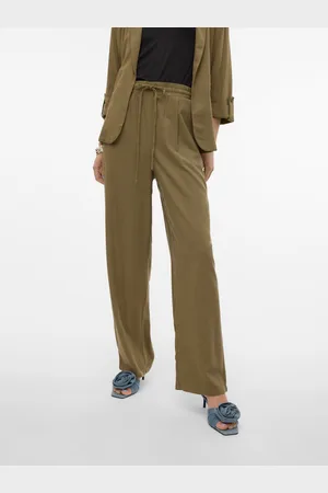 VERO MODA Jesmilo Taille Moyenne Pantalons
